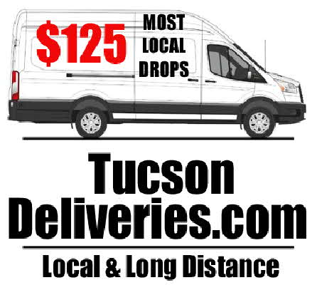 Tucson Arizona delivery and expediting. Costco, Sam's Club, moving, get it home fast.